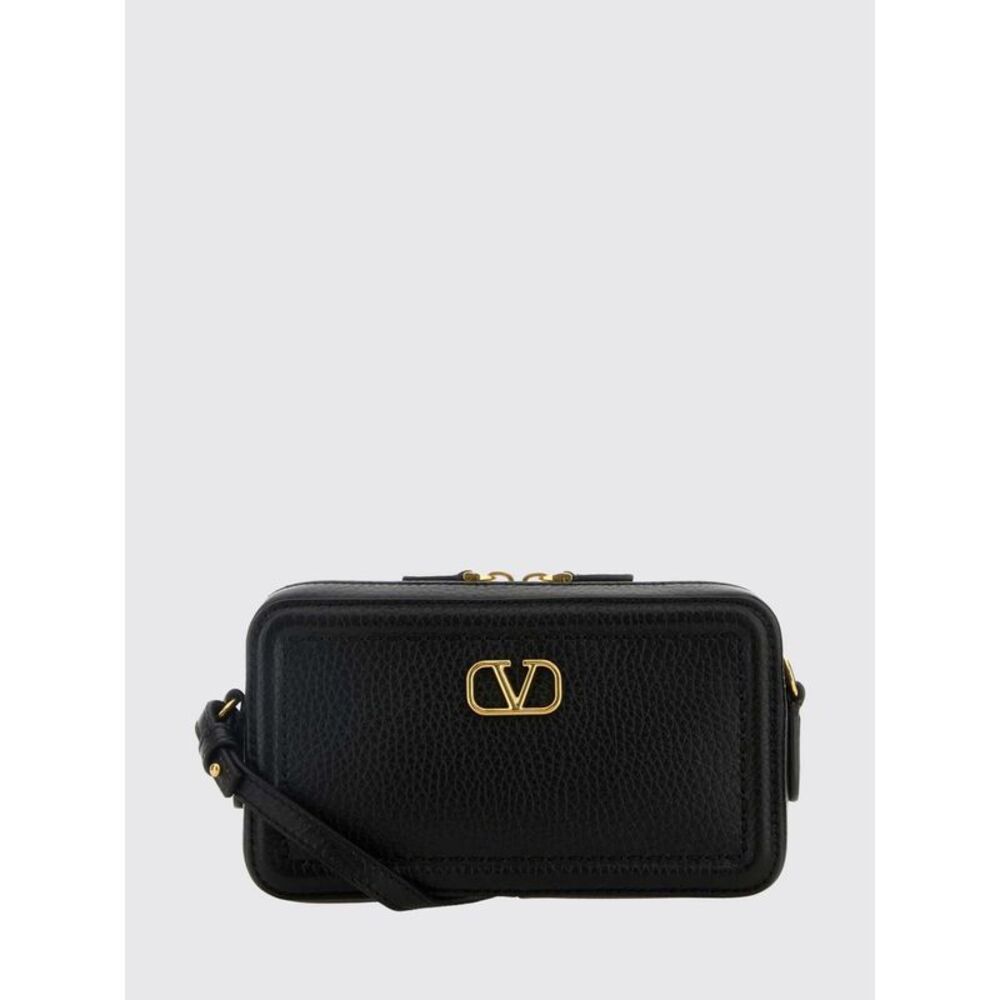 Vlogo Mini Hammered Leather Camera Bag Valentino Garavani